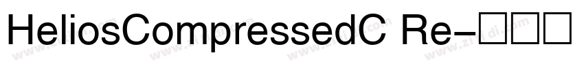 HeliosCompressedC Re字体转换